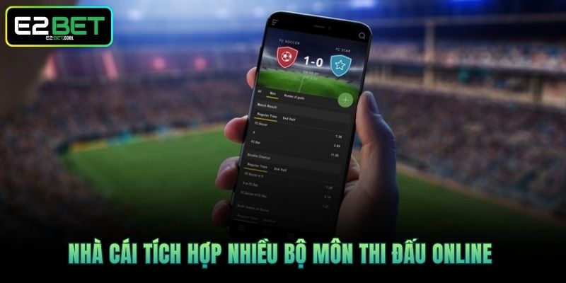 Thể Thao E2BET | Khám Phá Thế Giới Cá Cược Đỉnh Cao 3 Nhà cái tích hợp nhiều bộ môn thi đấu online